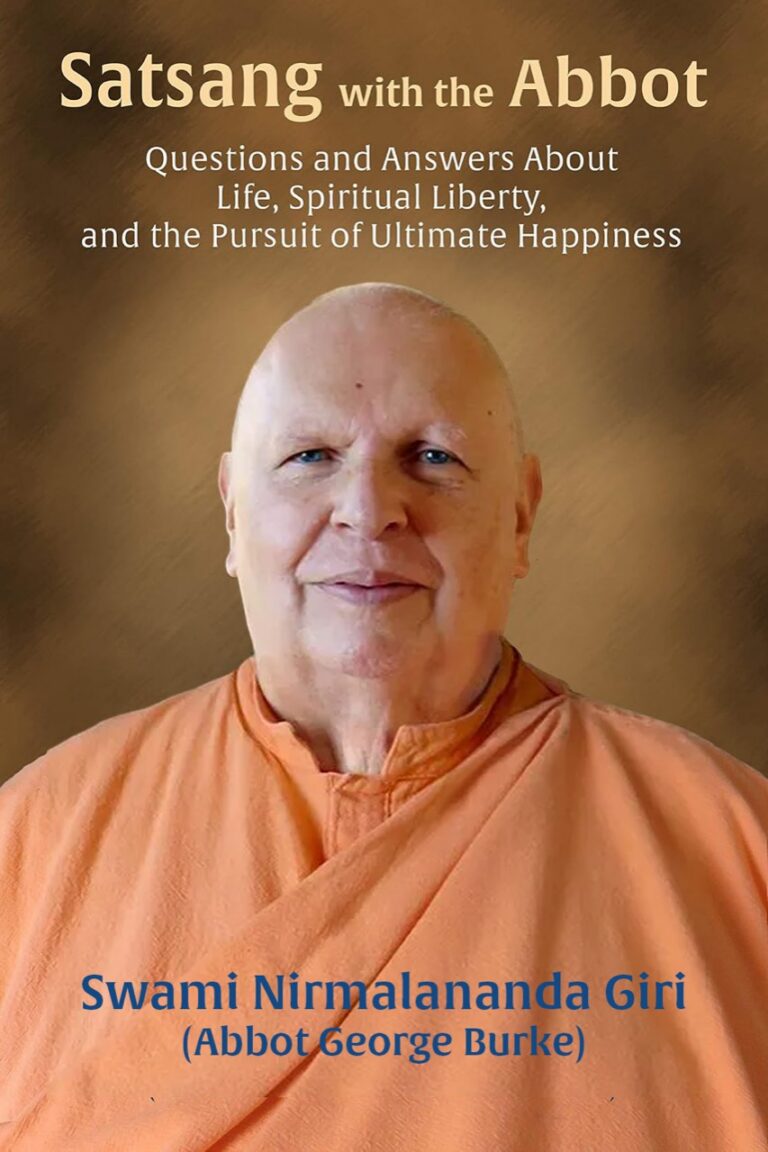 Cover of Satsang with the Abbot by Swami Nirmalananda Giri