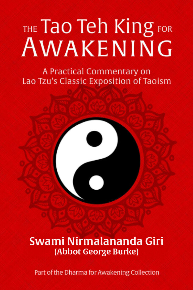 Cover of The Tao Teh King for Awakening by Swami Nirmalananda Giri